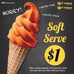 [VIC] $1 Soft Serve @ D'elephant Thai