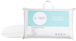 SOREN Latex Pillow High Profile 34.95 Shipping Was 89.95