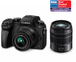 Panasonic Lumix G7 + 14-42mm + 45-150mm + 25mm f/1.7 Lenses $750 Delivered @ Digital Camera Warehouse