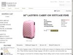 Pinky cabin carry on suitcase on sale@ito now only $129 this week! Free Shipping