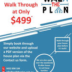 [WA] $499 Walk through Your Future House Floor Plan in Real Size to True 1:1 Scale at Walktheplan.com.au