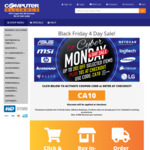 Computer Alliance Black Friday 4 Day Sale 10% off + up to 20% off Selected Items @ Computer Alliance