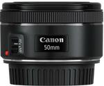 Canon EF 50mm F/1.8 STM Lens $135 ($123.12 with 5% off Email Code) + Del or Free CC (Was $180) @JB Hi-Fi