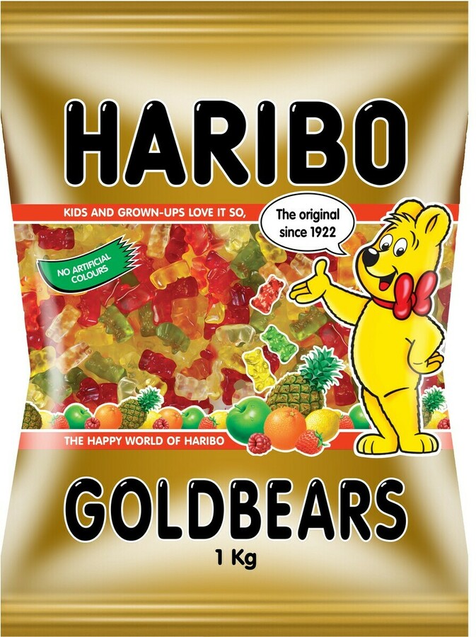 Haribo Gold Bears 1kg $8 @ Big W - OzBargain