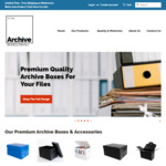 Free Shipping Across Melbourne Metro During Lockdown @ Archive Boxes Australia (Save $9.95)