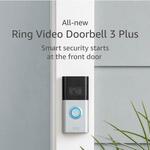 Ring Video Doorbell 3/3 Plus - 20% off When You Buy an Echo Device $199.20/ $223.20 + $49 Echo Dot @ Amazon AU