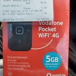 Vodafone Pocket Wi-Fi 4G with 5GB Data Included for $10 at Auspost Shop