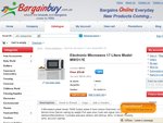 17 Litre Microwave Oven Reduced by 29% to a CRAZY $70