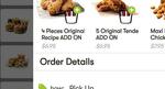 [HACK] 4x Pieces of Chicken or 5x Tenders for $6.95 @ KFC via App