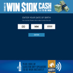 Win 1 of 3 $10K Cash Prizes or 1 of 220 Portable Speakers valued at $40 from CUB