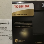 Toshiba Canvio Premium 2TB Portable HDD $47.10 @ Officeworks