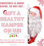Win a Christmas Hamper for Your Bestie via Healthy Belly Hampers Xmas Competition