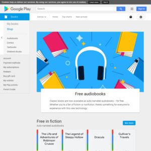 Free Classic Audiobooks @ Google Play Store