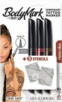 BIC Body Mark Henna 3 Tattoo Markers + 3 Stencils $13.50 (Was $26.99) + Delivery ($0 with Prime / $39 Spend) @ Amazon Australia