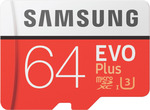 Samsung 64GB Micro SDXC EVO Plus Memory Card $10.20 + Delivery ($0 C&C) @ The Good Guys