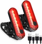 Strontex LED Rear Bike Tail Lights 2 Pack $17.80 + Post ($0 with Prime/ $39 Spend) @ Strontex Amazon AU