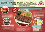 TGI Friday's 20% Your Entire Bill (Forest Hill & Epping VIC Only)