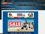 PEtstock South Melbourne - February Catalogue Sale 2012 - Personal Shoppers Only