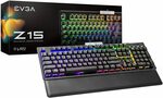 EVGA Z15 Mechanical Keyboard Kailh Speed Sliver $99 Delivered @ Budget PC via Amazon AU
