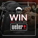 Win a Weber Family Q (Q3100) BBQ (Worth $789) from Dapper & Boss