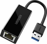 UGREEN USB 3.0 Gigabit Ethernet LAN Adapter $18.69 (Was $24.99) + Delivery ($0 with Prime/ $39 Spend) @ UGREEN via Amazon AU