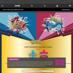 [Switch] Free Shiny Zacian or Shiny Zamazenta for Pokemon Sword and Shield @ Game UK