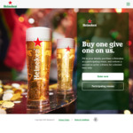 Buy One Pint of Heineken and Get One Free at Participating Restaurants (Excluding QLD)