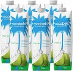 Cocobella Coconut Water Straight up, 6x 1L $15 ($13.50 with S&S) + Delivery ($0 with Prime/ $39 Spend) @ Amazon AU