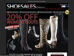 Enjoy 20% off All Womens Boots & Free Shipping Australia Wide - ShoeSales.com.au