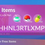 [iOS, Android] Free - 1 Incense, 10 Poké Balls, and 10 Pinap Berries @ Pokemon Go