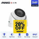 ANNKE 5MP HD 2560*1920 Audio IP67 Security Camera $55.99 ($54.59 eBay Plus) Delivered @ ANNKE eBay