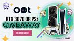 Win RTX 3070 or PS5 or $500 from Oot Social