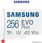 Samsung EVO Plus V30 A2 Micro SD Card 256GB $35.95 + Delivery @ Shopping Square