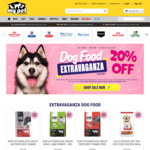 20% off Dog Food on Select Popular Brands + $4.99 Delivery ($0 C&C/ in-Store/ $50 Order) @ My Pet Warehouse