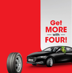 Buy 3 Get 4th Free - Turanza Serenity Plus Tyres @ Bridgestone