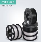PETG 3D Printer Filaments 1kg Roll: 6 for US$73.32 (17% off, ~A$109.44, Equivalent of A$18.24/kg) & Free Shipping @ Sunlu