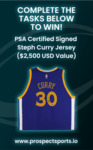 Win a Signed Steph Curry Jersey from Prospect Sports