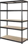 Pinnacle 1830x1200x540mm Gloss Black 5-Tier Shelving Unit $118 (Was $145.20) + Delivery ($0 in-Store/ OnePass) @ Bunnings