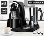 Coffee Machine - $148 Delivered - Compatible with Nespresso Capsules
