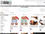 20% off 2xist Designer Underwear + FREE Delivery at DUGG.com.au