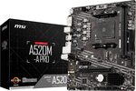 MSI A520M-A Pro AM4 Micro ATX Motherboard $107.26 Delivered @ Amazon UK via AU