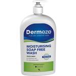50% off Dermeze Moisturising Soap Free Wash 1L $9.25 @ Woolworths ($8.33 S&S @ Amazon AU, $8.74 Price Beat @ Chemist Warehouse)