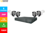 Q-See QTH98 8-Channel HD Hybrid Digital Video Recorder & 4x QH8222B 2MP Bullet Cameras $74.25 + Delivery ($0 OnePass) @ Catch