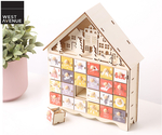 [OnePass] Wooden House Advent Calendar w/ LED Lights $9 Delivered @ Catch