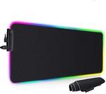 Geecol RGB Gaming Mouse Pad with 2 x USB 2.0, 80 x 30cm $9.01+ Delivery ($0 with Prime / $39+ Spend) @ Amazon AU