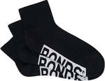 Mens Bonds Black Quarter Crew Socks Size 6-10 - 9 Pairs $22.88 Shipped @ Zasel