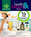 ½ Price All Sunscreen & Tanning - Cancer Council Face Daywear Matte 75ml $8 150ml $10 @ Woolworths