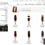 SABA $50 off Womens Dresses - Available at All Stores and Online