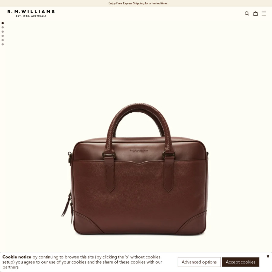 Rm williams city briefcase sale