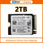 Western Digital SN740 2TB PCIe Gen4 NVMe M.2 2230 SSD US$91.43 (~A$140.55) Delivered @ Global SSD TOP Store AliExpress